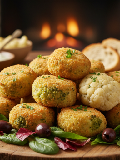 découvrez la recette facile et rapide des croquettes de chou-fleur dorées au four, légères et ultra-gourmandes, parfaites pour régaler vos apéros d'hiver en seulement 30 minutes.
