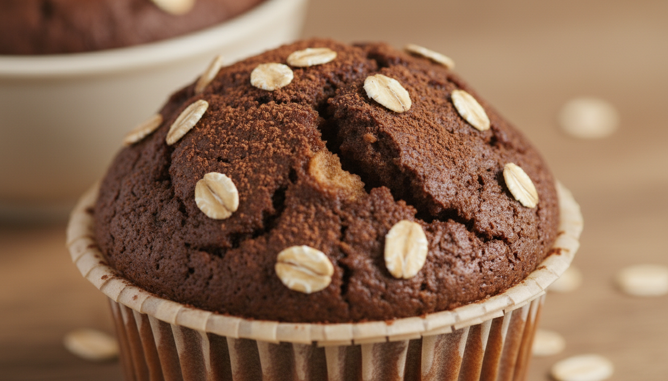 découvrez notre recette légère de cupcakes rustiques au cacao et avoine, alliant gourmandise et bienfaits pour un dessert sain et savoureux.