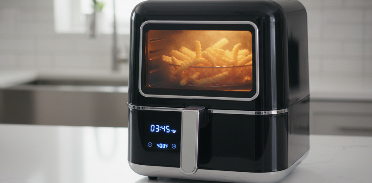 découvrez la friteuse cosori air fryer 6.2l, idéale pour une cuisson rapide, saine et économique. profitez de repas savoureux avec peu d'huile et un appareil pratique au quotidien.