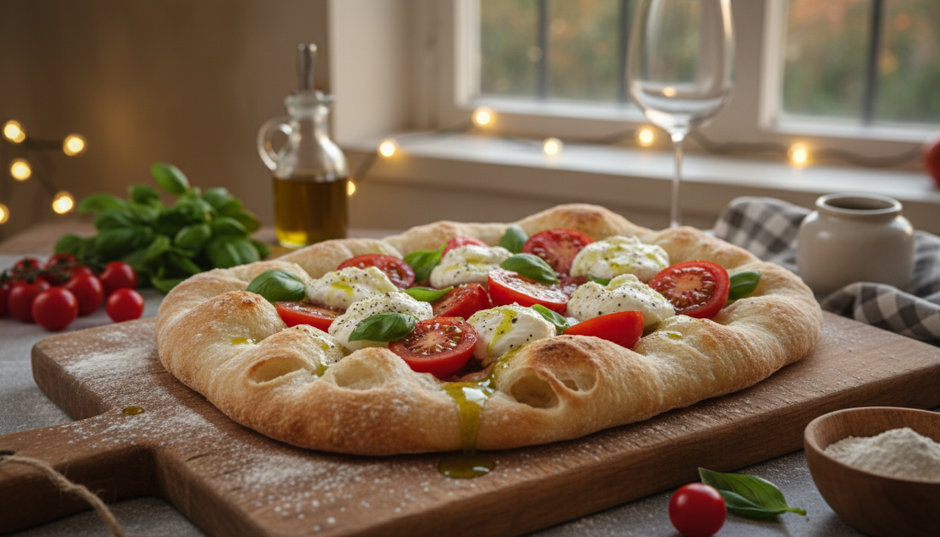 découvrez la pinsa romana maison, une pâte légère, aérienne et dorée, idéale pour des soirées gourmandes sans sensation de lourdeur. une recette savoureuse et facile à préparer chez vous !