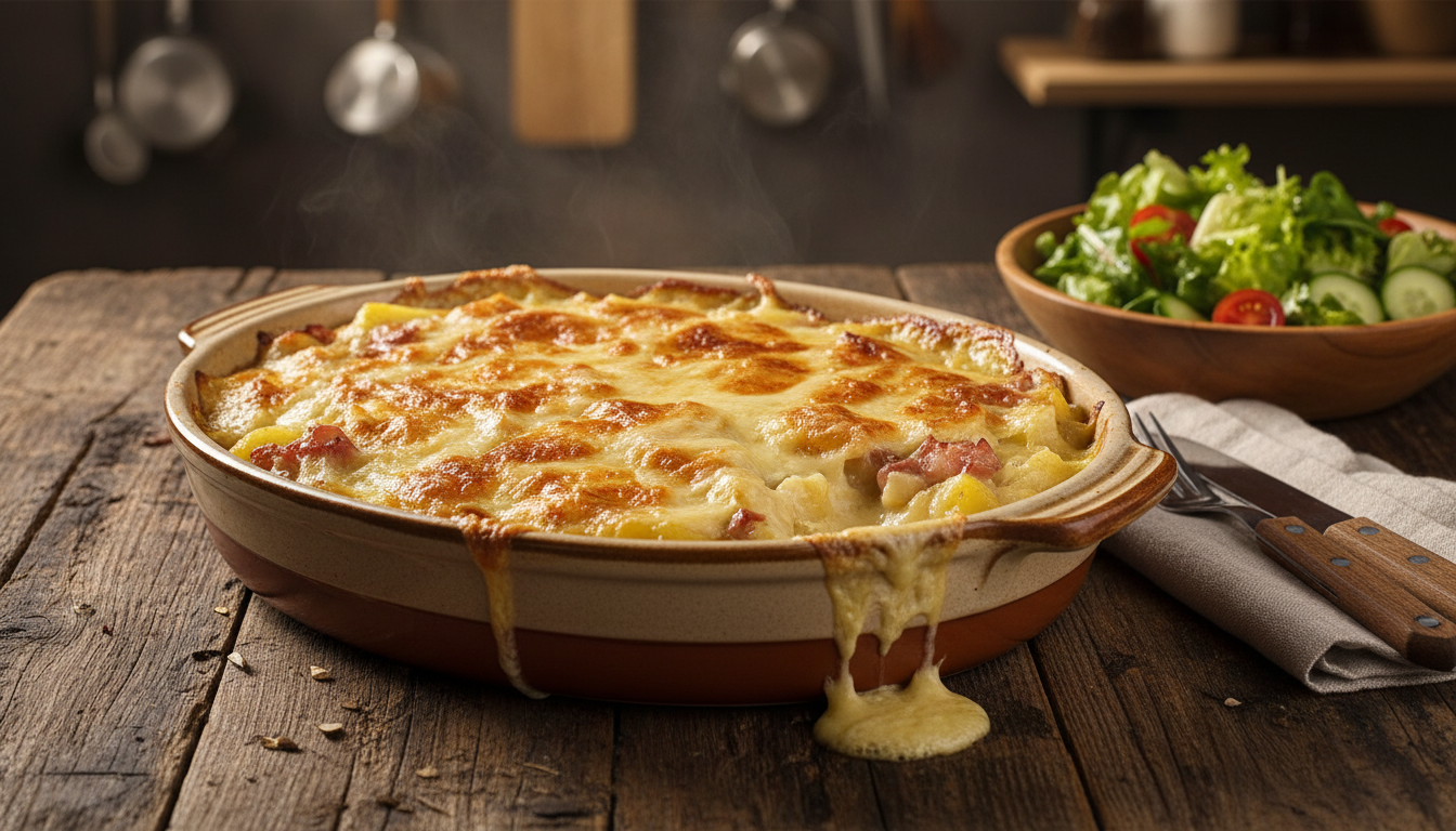 Découverte savoureuse : Tartiflette au Maroilles, une recette facile et généreuse