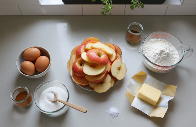 savourez un gâteau aux pommes ultra rapide à la poêle, un dessert délicieux et simple à préparer en un rien de temps. idéal pour toutes les occasions gourmandes !