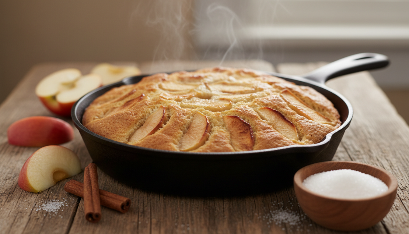 découvrez notre gâteau aux pommes ultra rapide à la poêle, un dessert facile à préparer, savoureux et idéal pour toutes les occasions. préparez-le en un rien de temps et régalez-vous !