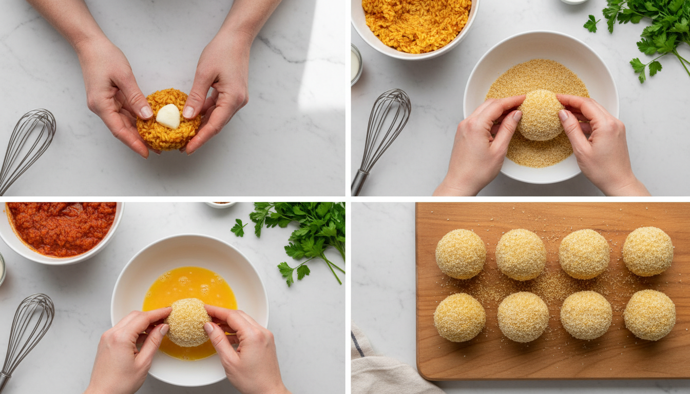 découvrez une spécialité italienne savoureuse idéale pour transformer et sublimer vos restes de risotto en un plat délicieux et original.
