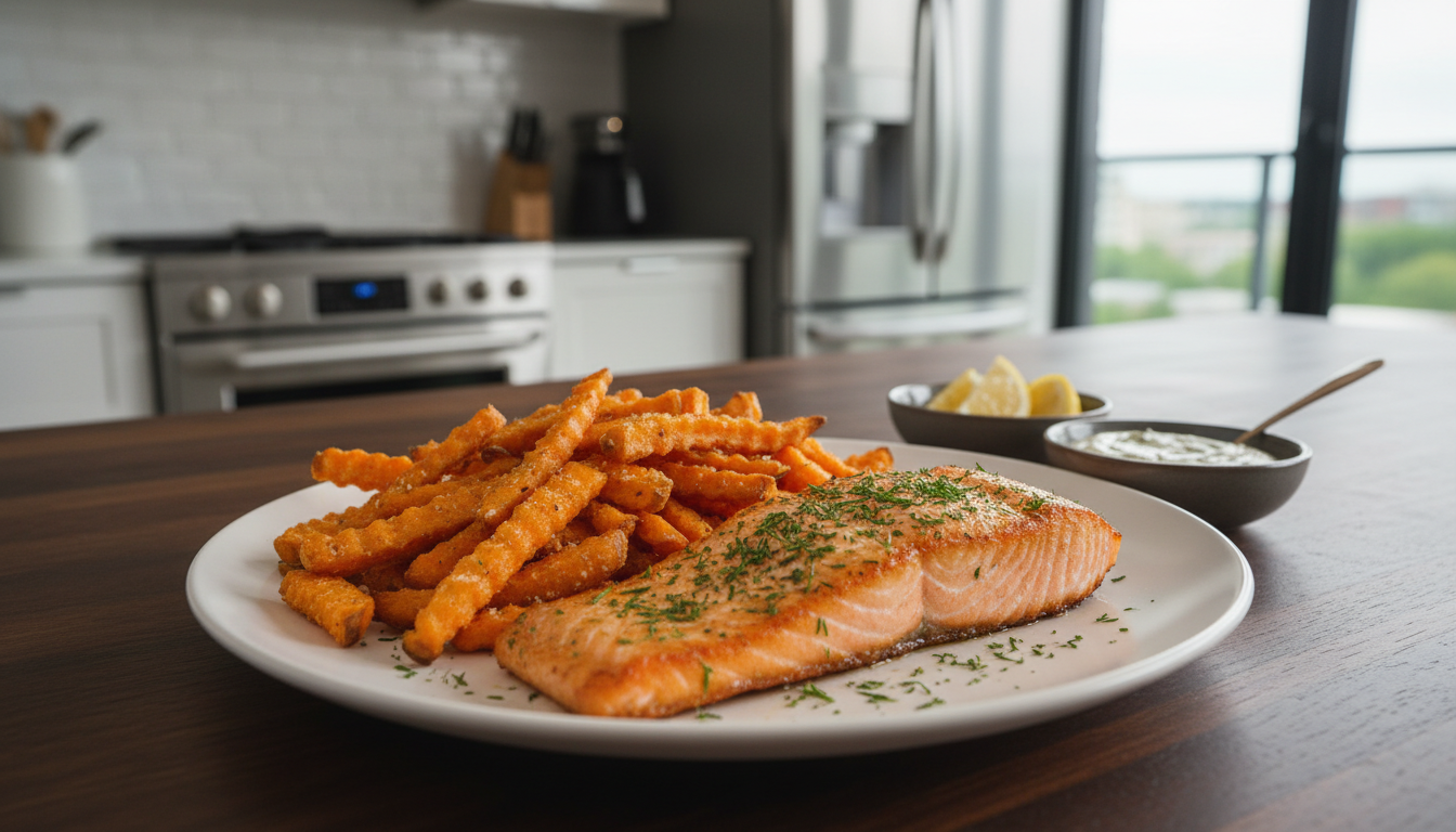 découvrez le air fryer xxl 12l avec deux compartiments pour une cuisson rapide et simultanée, idéale pour préparer de délicieux repas pour toute la famille en un temps record.