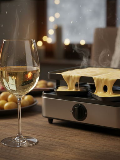 savourez une raclette réinventée aux champignons gourmands et croûtons croustillants, une recette originale et incontournable pour des repas conviviaux et délicieux.