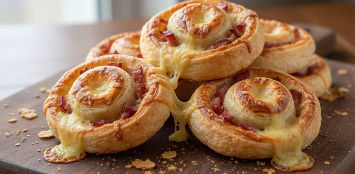 découvrez notre recette simple et rapide de torsades croustillantes au jambon fondant et gouda savoureux, parfaite pour un apéritif gourmand et facile à préparer.