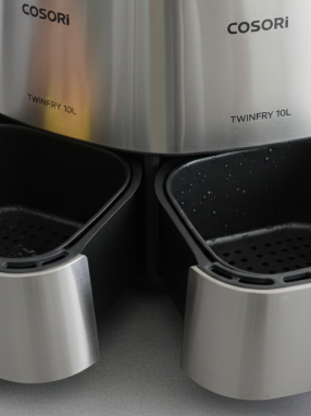 découvrez notre essai complet de la friteuse sans huile cosori air fryer twinfry 10l, équipée d'une commande intelligente pour une cuisson saine et pratique.