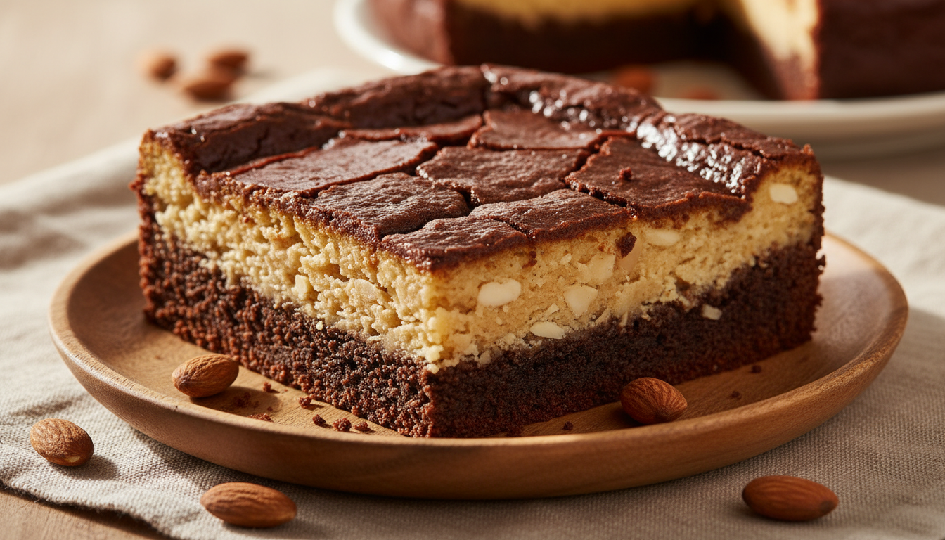 découvrez la frangipane façon brownie, une recette fondante et gourmande mariant le moelleux du brownie à l'arôme irrésistible de l'amande pour un dessert unique et savoureux.
