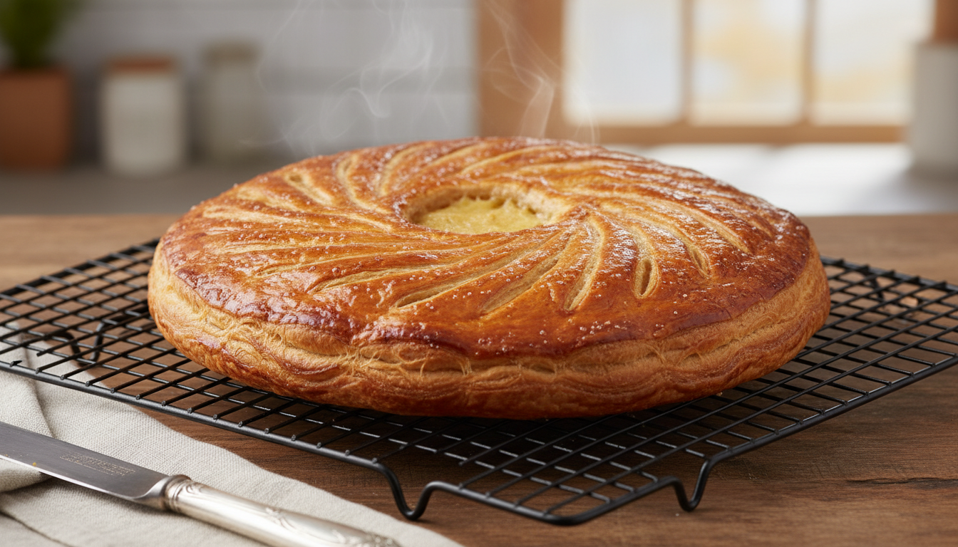 Galette des rois : l’astuce essentielle avant la cuisson que l’on oublie souvent et qui évite que la garniture ne s’échappe
