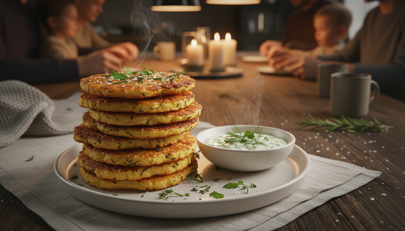 découvrez nos galettes de pommes de terre au four, croustillantes et dorées, sans huile, pour un goût d'enfance rapide et convivial à partager en famille.