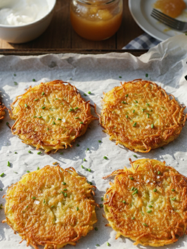 découvrez nos galettes de pommes de terre croustillantes prêtes en 10 minutes, une alternative légère et rapide aux frites, idéale pour toute la famille.