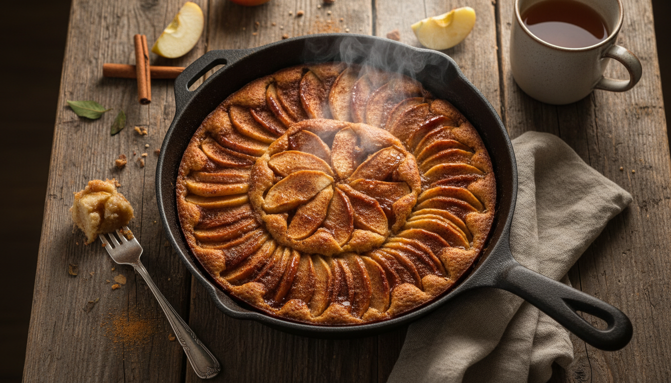 découvrez notre recette rapide et facile de gâteau aux pommes à la poêle, pour savourer un dessert doux et gourmand sans allumer votre four.