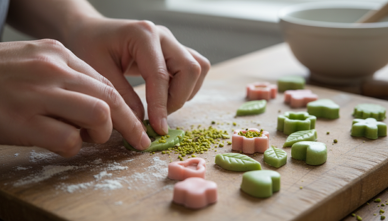 découvrez une recette élégante de gourmandises légères en pâte d’amande, alliant douceur et saveurs raffinées pour un plaisir subtil et délicat.