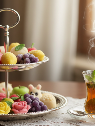 découvrez une recette élégante de gourmandises légères en pâte d’amande, alliant douceur et saveurs délicates pour un plaisir raffiné et léger.