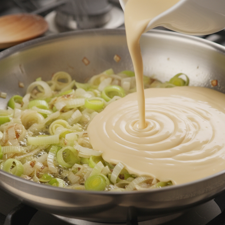 découvrez notre recette facile de gratin poireaux-saint-jacques, parfaite pour sublimer vos repas de fête avec une touche gourmande et raffinée.