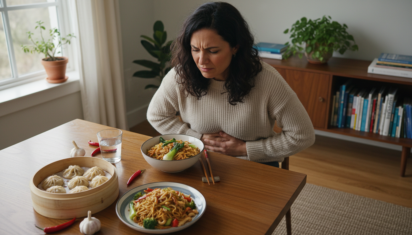 découvrez les causes courantes de l'inconfort digestif après un repas chinois et obtenez des conseils pratiques pour savoir quand consulter un professionnel de santé.