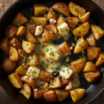 Savourez un gratin de pommes de terre au fromage bleu : une recette riche en saveurs à ne pas manquer