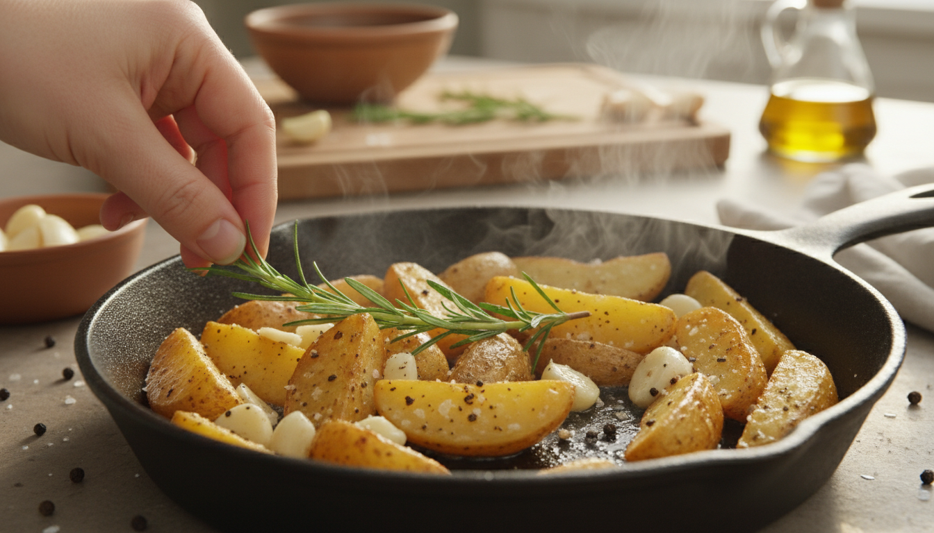 découvrez l'ingrédient secret à ajouter aux pommes de terre pendant la cuisson pour des saveurs irrésistibles, un parfum délicieux et une texture fondante qui ravira vos papilles.