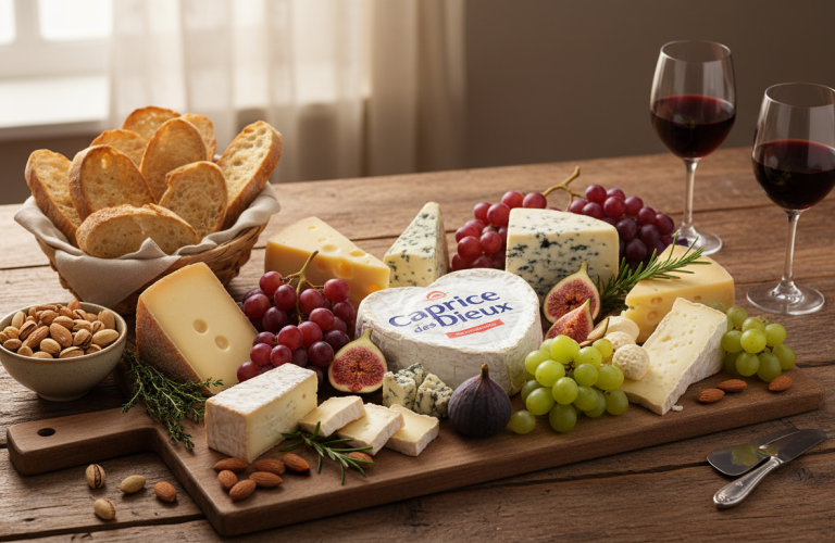 découvrez l'art du plateau de fromages avec caprice des dieux et sublimez vos moments gourmands grâce à des associations délicates et savoureuses.