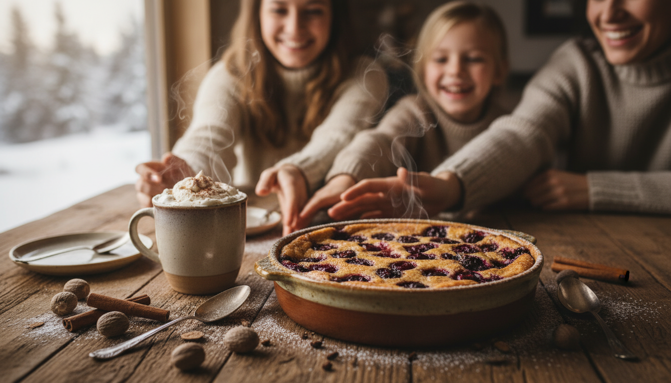 découvrez la recette du clafoutis express qui révolutionne vos desserts d'hiver en un succès garanti, réunissant toute la famille autour de saveurs chaleureuses et gourmandes.