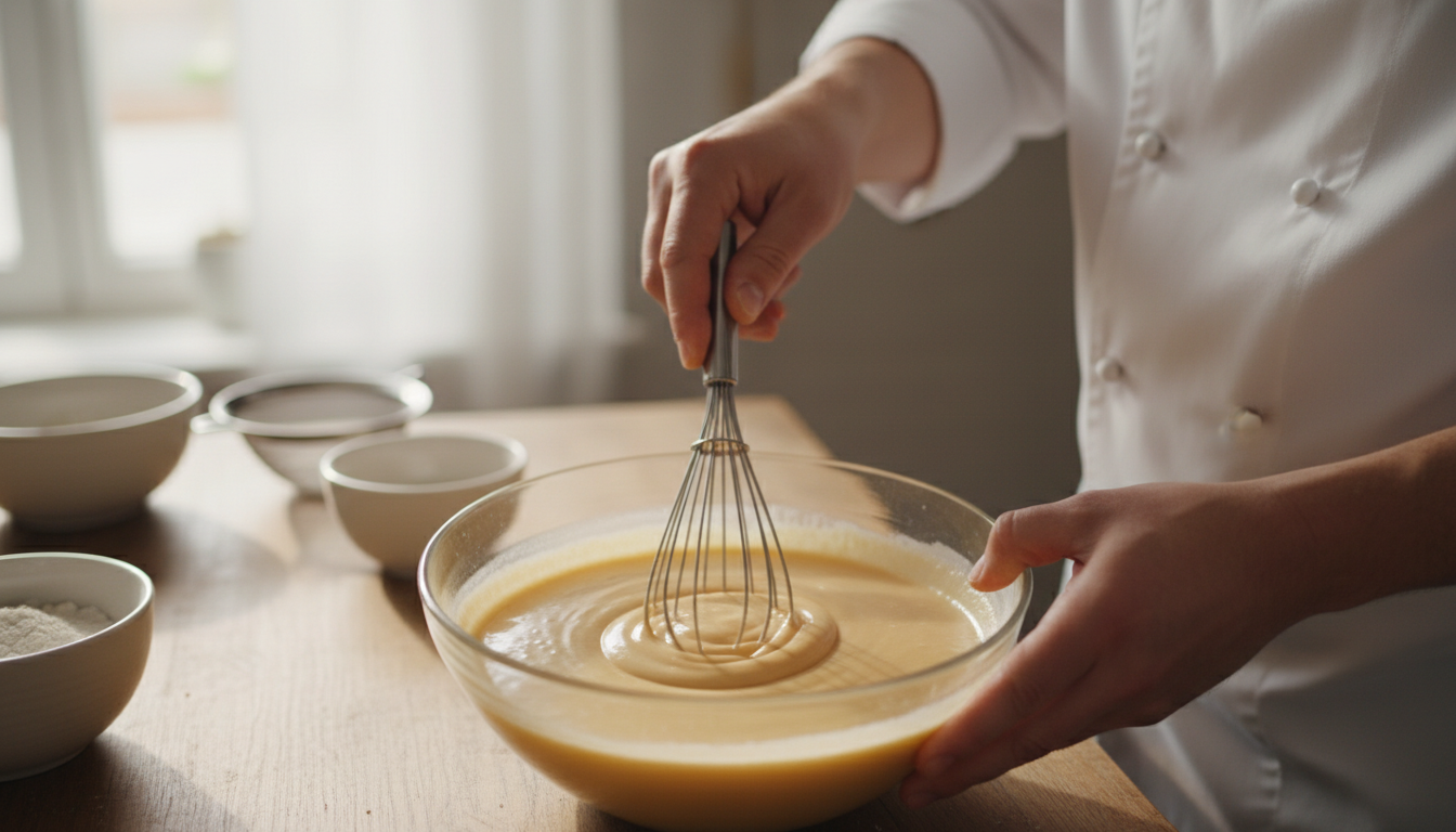 découvrez le secret des experts pour une pâte à crêpes parfaitement lisse grâce à un geste simple et infaillible qui garantit des crêpes réussies à chaque fois.