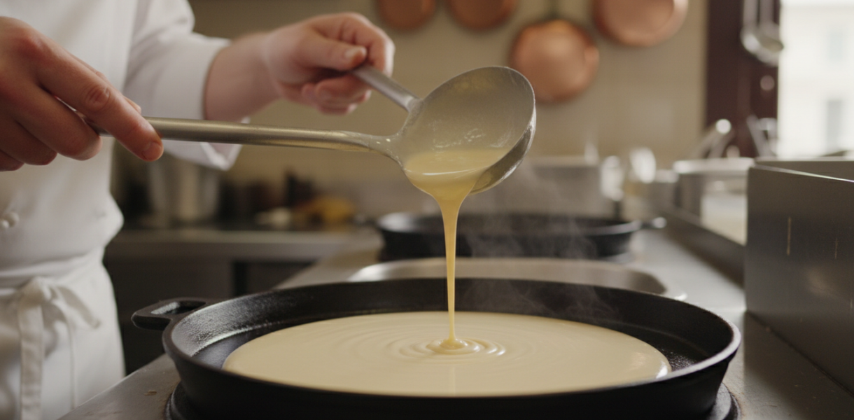 découvrez le secret des experts pour réussir une pâte à crêpes parfaitement lisse grâce à un geste simple et efficace, et impressionnez vos proches à chaque cuisson.