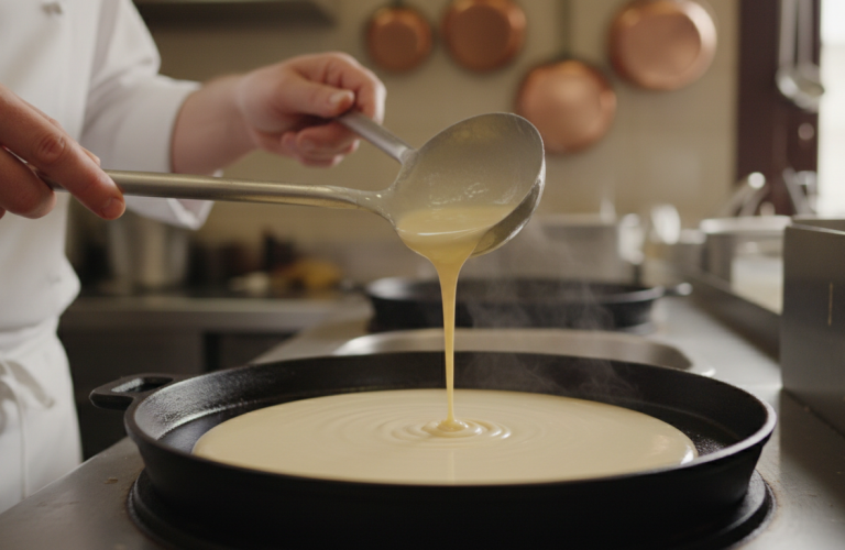 découvrez le secret des experts pour réussir une pâte à crêpes parfaitement lisse grâce à un geste simple et efficace, et impressionnez vos proches à chaque cuisson.