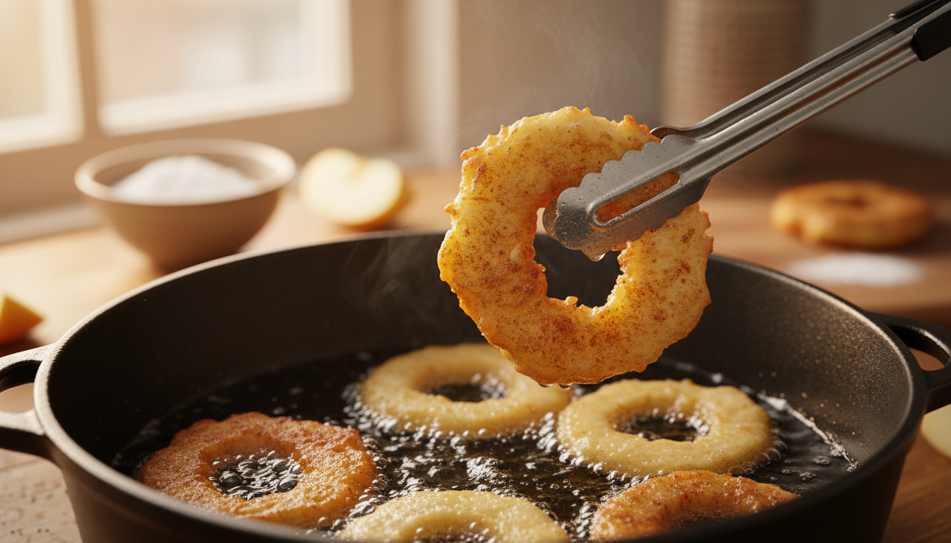 découvrez la recette inratable de ma belle-mère pâtissière pour des beignets aux pommes légers et délicieux, parfaits pour célébrer mardi gras en gourmandise.