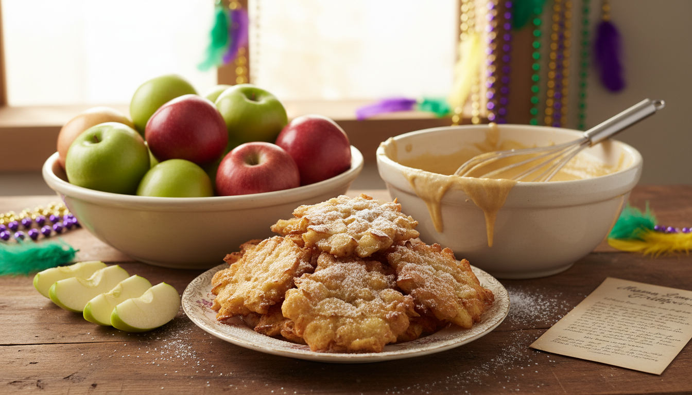 découvrez la recette inratable de ma belle-mère pâtissière pour des beignets aux pommes légers et délicieux, parfaits pour célébrer mardi gras avec gourmandise.