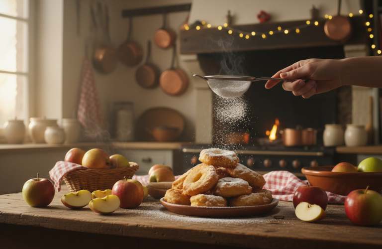 découvrez la recette inratable de ma belle-mère pâtissière pour des beignets aux pommes légers et gourmands, parfaits pour célébrer mardi gras avec délicatesse et plaisir.