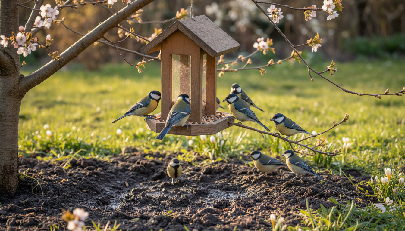 découvrez pourquoi il est crucial d'arrêter immédiatement la distribution de certains aliments aux mésanges en raison du climat doux de février, afin de protéger ces oiseaux durant cette période sensible.