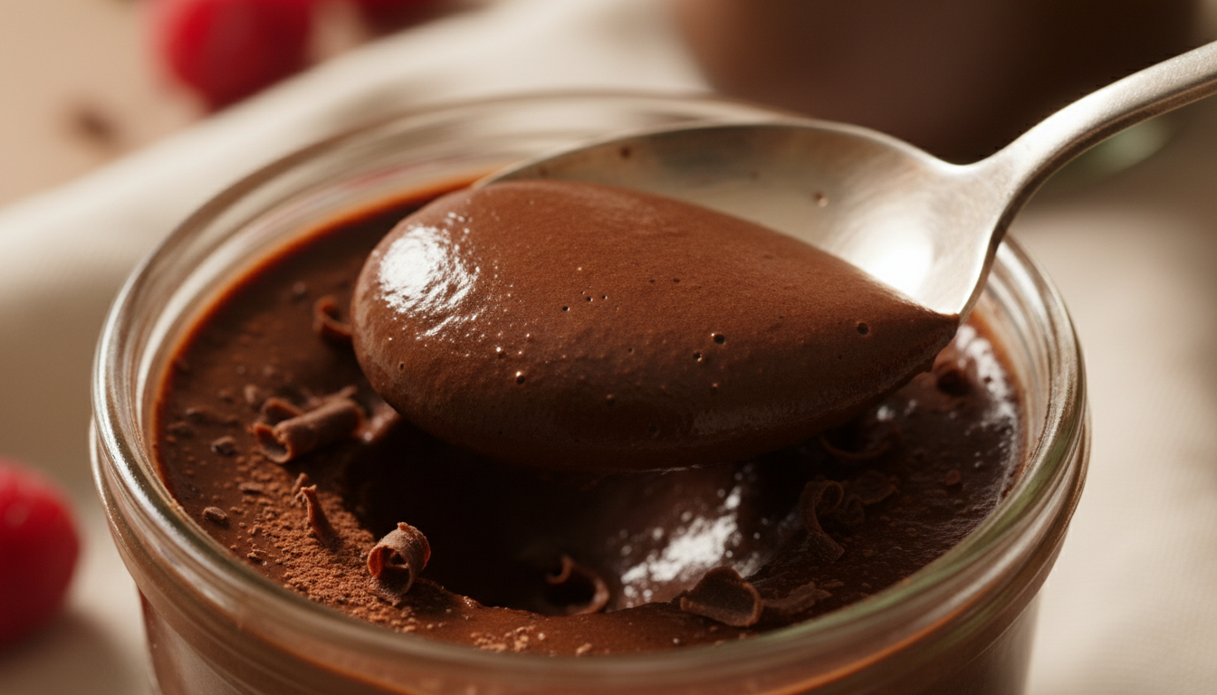 découvrez l'alliance parfaite de la mousse au chocolat extra intense et des biscuits fondants sans cuisson, pour une gourmandise irrésistible dès la première bouchée.