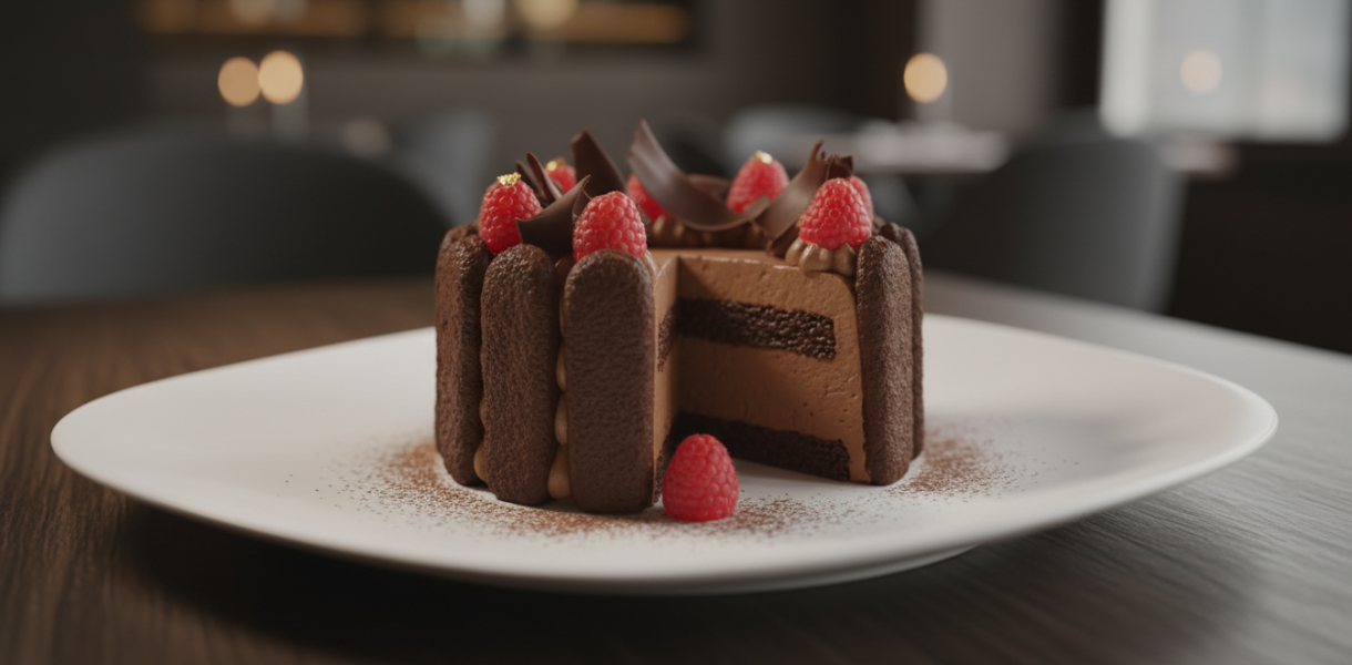 découvrez la mousse au chocolat ultra intense accompagnée de biscuits fondants, un dessert sans cuisson qui séduit dès la première bouchée par son goût riche et sa texture irrésistible.