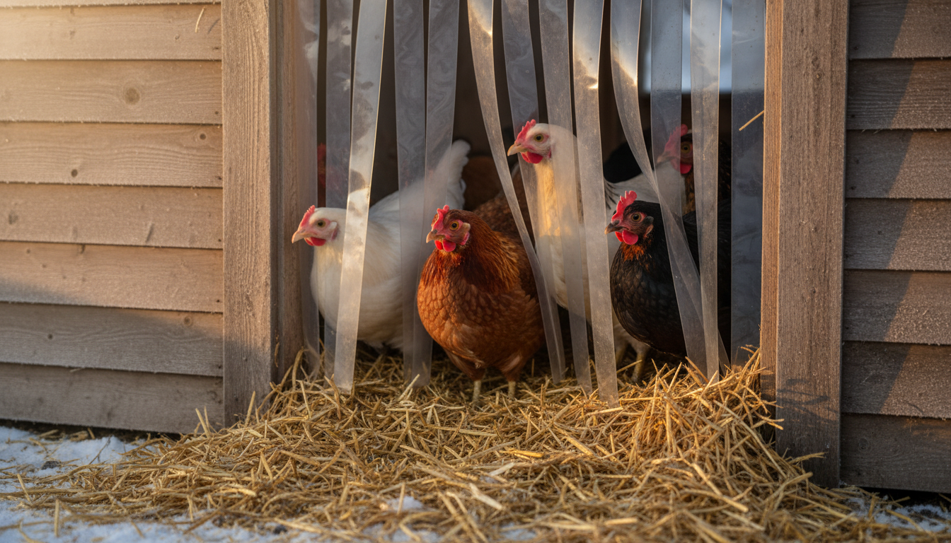 découvrez pourquoi le rideau dans le poulailler séduit de nombreux éleveurs en hiver et comment il améliore de manière surprenante la qualité des œufs.