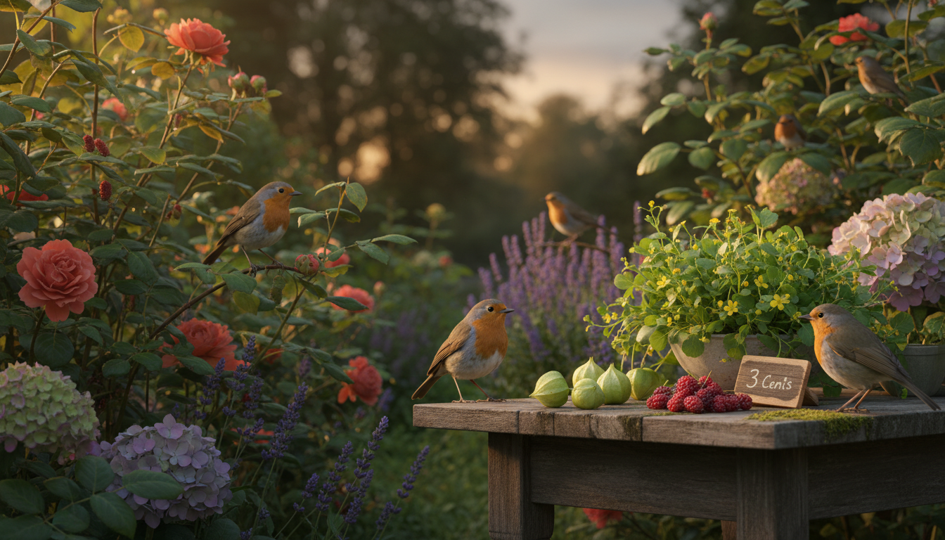 découvrez ce soir un aliment à seulement 3 centimes, un trésor méconnu des jardiniers, en explorant l'univers des rouges-gorges au jardin.