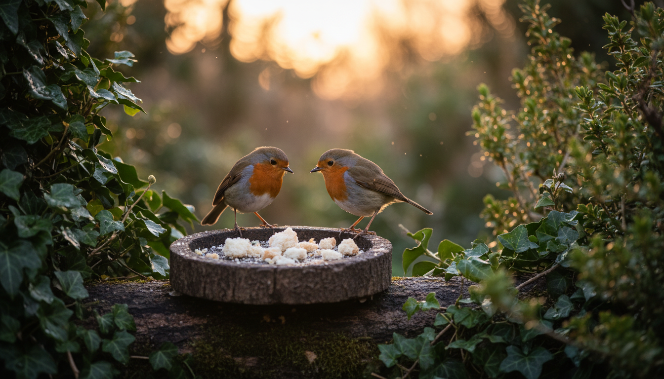 découvrez pourquoi ce simple aliment à 3 centimes, souvent négligé par les jardiniers, attire les rouges-gorges dans votre jardin dès ce soir.