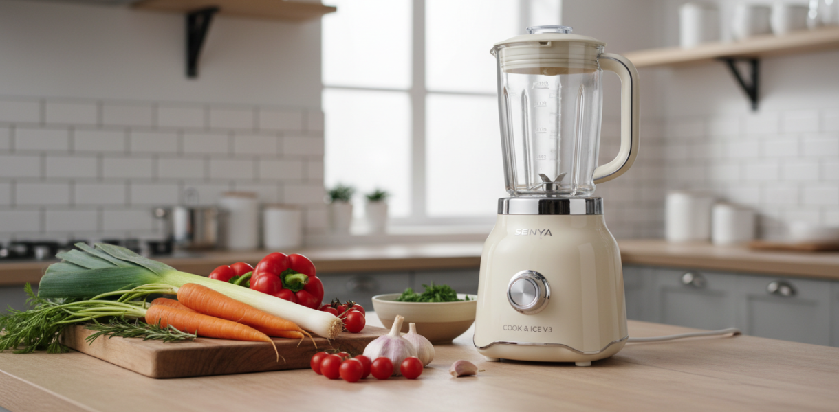 découvrez notre analyse complète du senya cook & ice v3, le blender chauffant performant et multifonction qui révolutionne la préparation de vos plats et boissons.