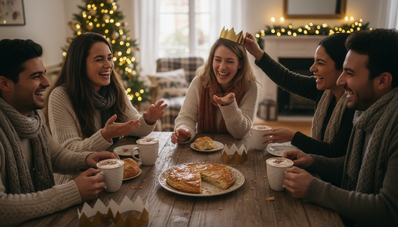 découvrez la galette des rois moelleuse alliant la douceur de la banane à l'éclat du chocolat, pour une gourmandise audacieuse à savourer sans attendre.