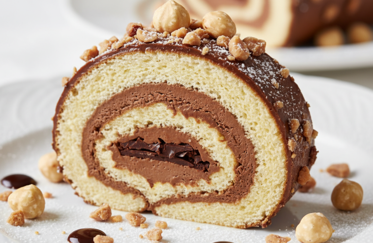 découvrez le roulé praliné-noisettes au cœur croustillant, une gourmandise irrésistible qui fait sensation sur internet. laissez-vous tenter par cette douceur délicieuse et inoubliable.