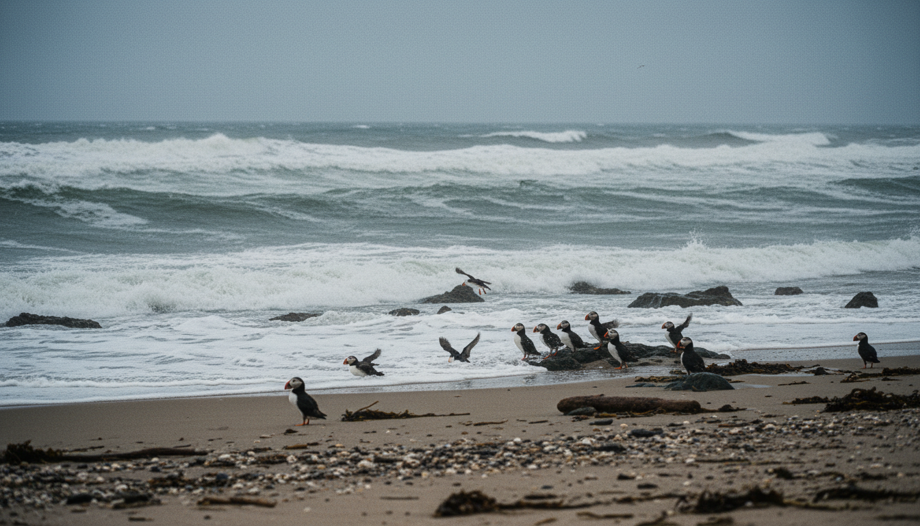 un mystérieux fléau frappe les oiseaux marins sur la côte atlantique, avec de nombreux individus retrouvés morts ou en détresse, suscitant l'inquiétude des spécialistes et des écologistes.