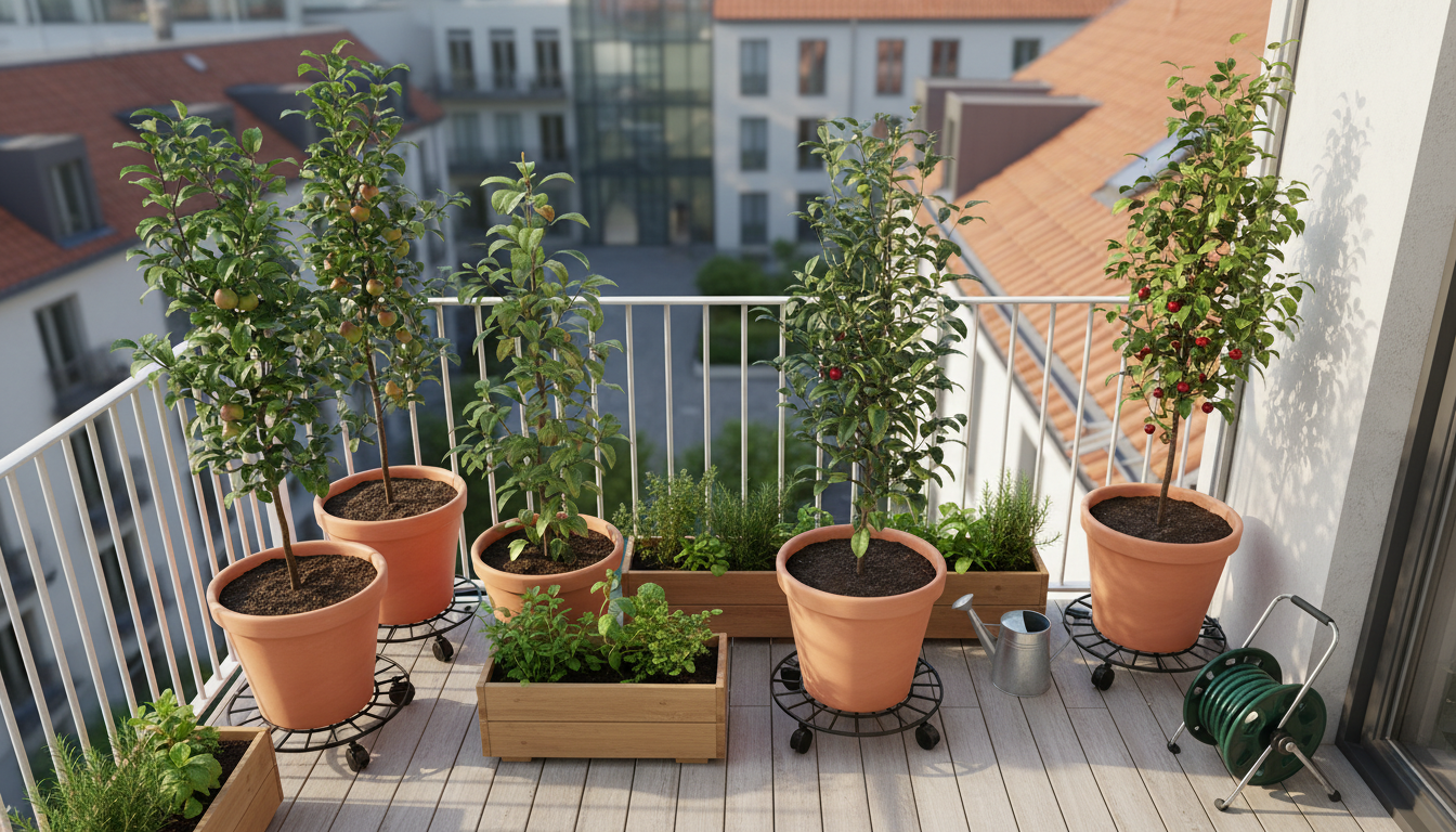 découvrez cet arbre fruitier au port étonnant, parfait pour les petits espaces. cultivé en pot, il offre des récoltes abondantes sans besoin de jardin.