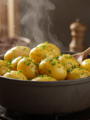 découvrez le secret pour sublimer vos pommes de terre en cuisson : un ingrédient unique qui révèle des saveurs intenses, un arôme exquis et une texture fondante irrésistible.
