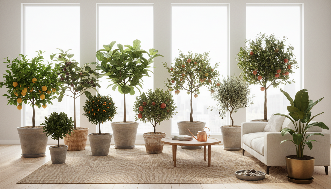 découvrez 9 arbres fruitiers d’intérieur qui transformeront votre salon en un verger luxuriant toute l’année, grâce à une astuce essentielle à suivre pour leur réussite.