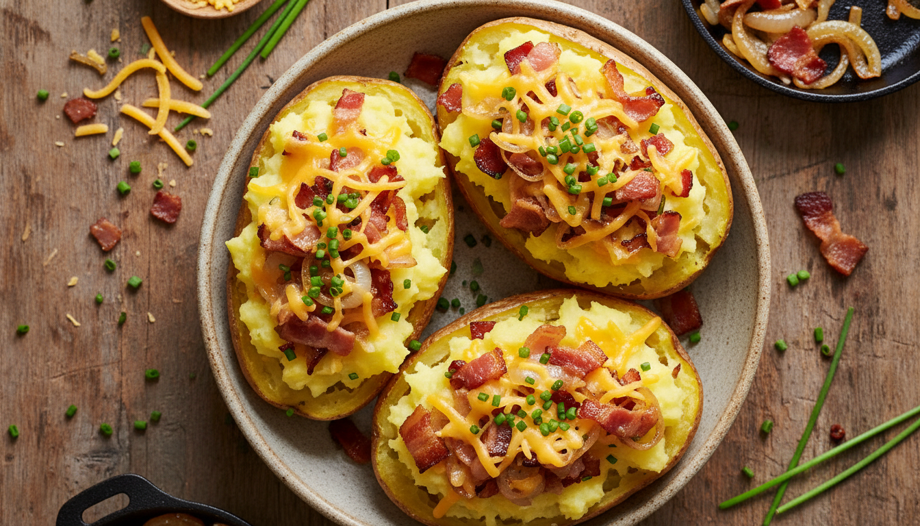 découvrez la recette incontournable des pommes de terre farcies maison, un plat gourmand qui rassemble toute la famille chaque vendredi.