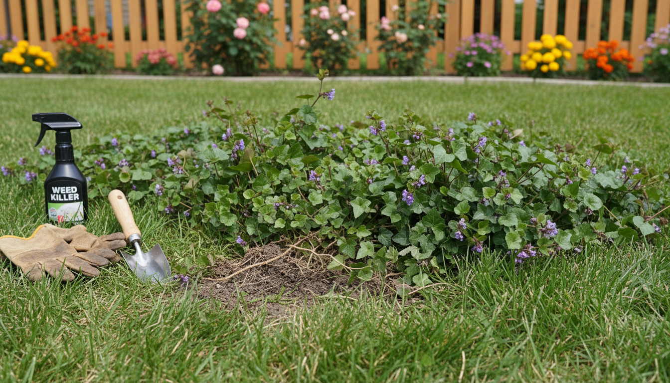 découvrez des astuces efficaces pour éliminer définitivement cette plante envahissante de votre pelouse et retrouver un gazon sain et verdoyant.