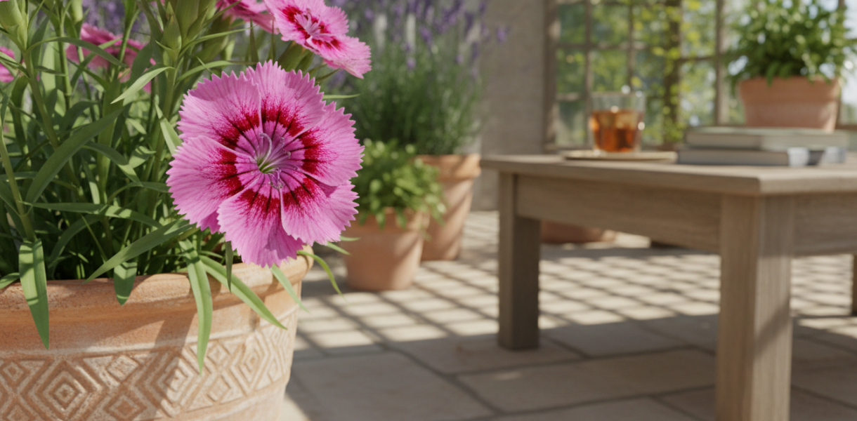 découvrez cette vivace au rose éclatant, parfaite pour sublimer bordures et pots. apportez une touche facile et raffinée à votre jardin estival avec cette plante élégante.