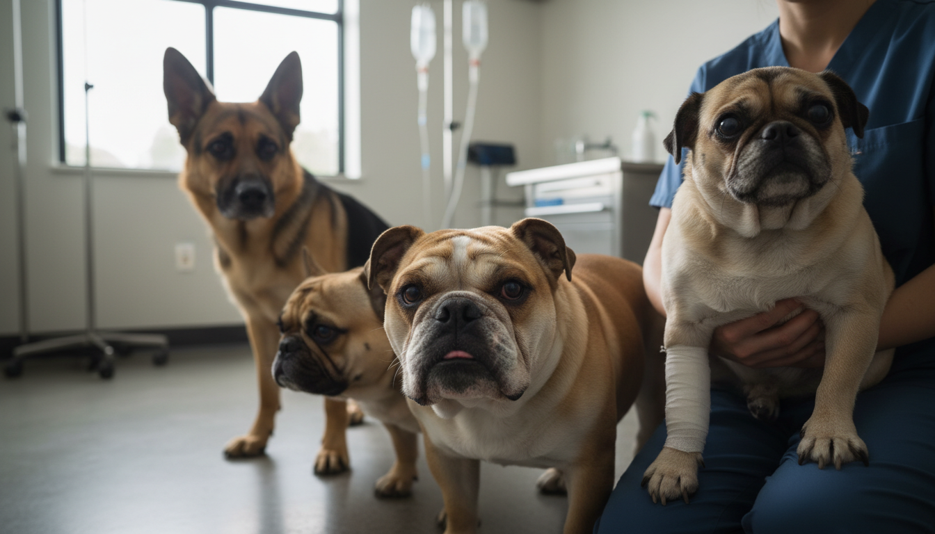 découvrez comment la quête de chiens de race parfaite peut entraîner souffrance et problèmes de santé, au-delà de l'apparence esthétique.