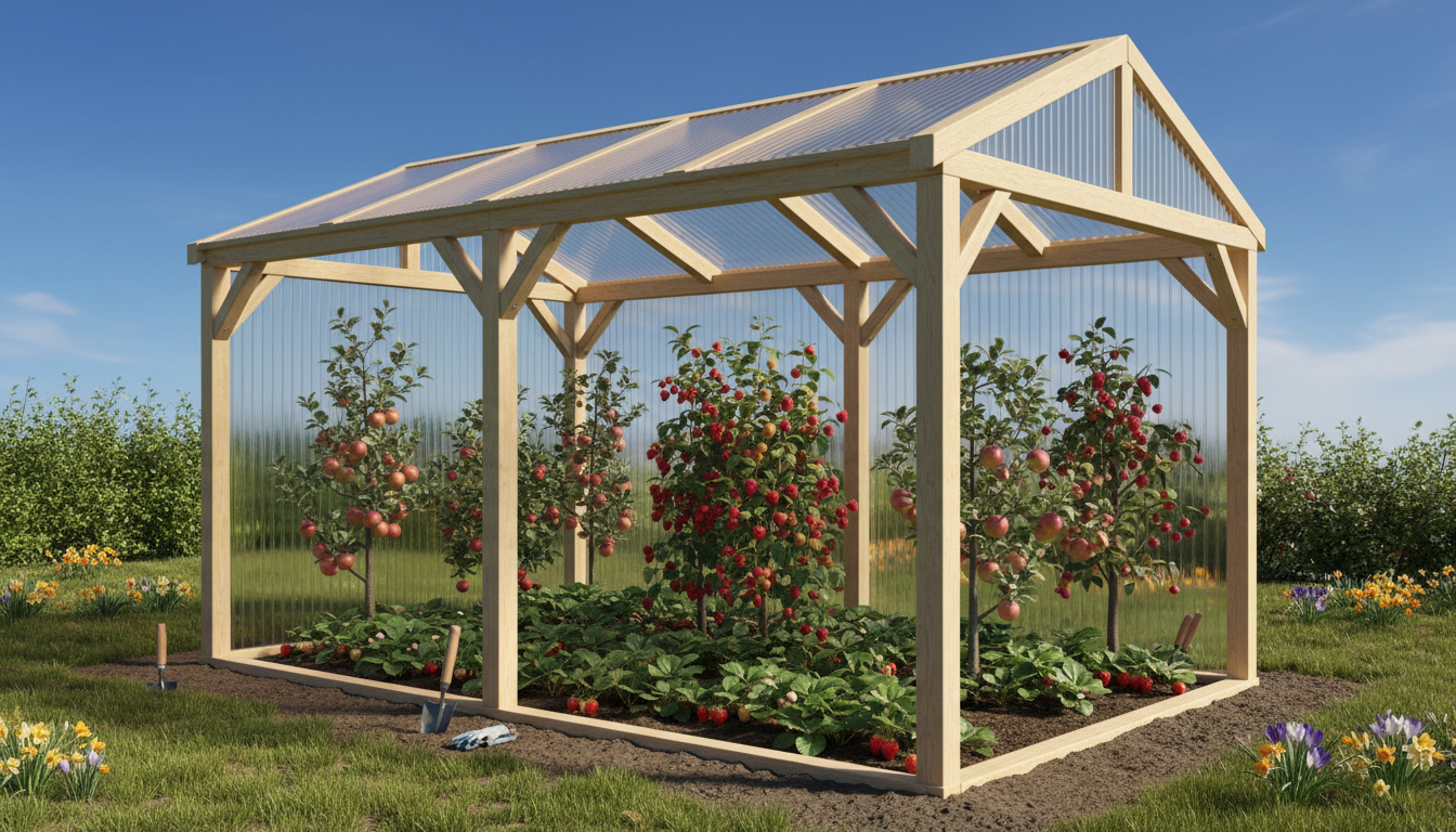 découvrez comment un simple abri installé en mars a transformé ma récolte de fruits, multipliant les rendements sans aucun effort supplémentaire.