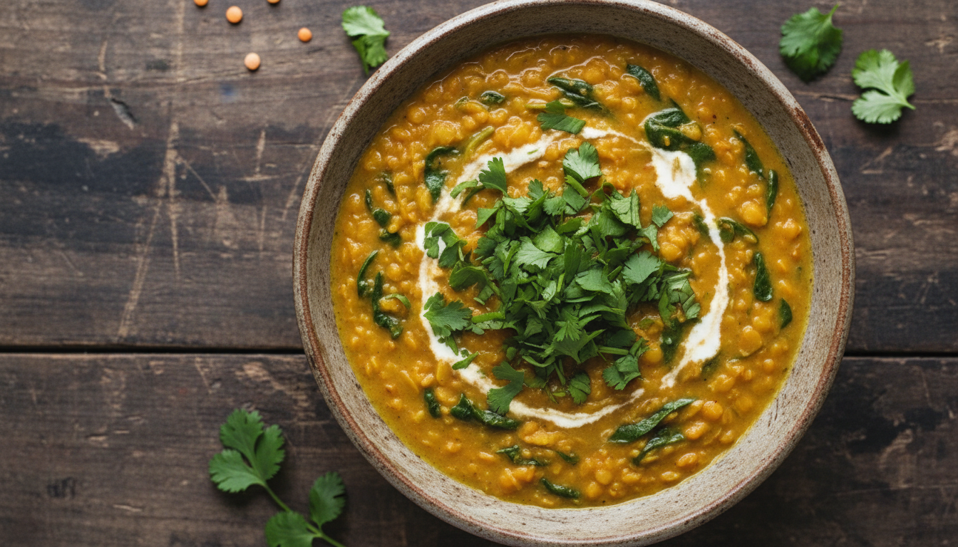découvrez notre recette facile de dahl onctueux aux épinards surgelés, parfaite pour transformer votre dîner en un festin savoureux et réconfortant en quelques minutes.